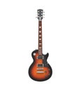 Les Paul Guitar - Front View Royalty Free Stock Photo