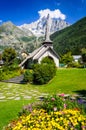 Les Praz de Chamonix, France Royalty Free Stock Photo