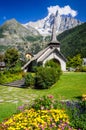 Les Praz de Chamonix, France Royalty Free Stock Photo