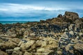 La cote sauvage - rocks in northern France