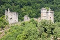 Les Tours de Merle, Medieval Fortress, Correze, France Royalty Free Stock Photo