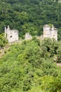 Les Tours de Merle, Medieval Fortress, Correze, France Royalty Free Stock Photo