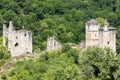 Les Tours de Merle, Medieval Fortress, Correze, France Royalty Free Stock Photo