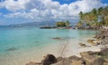 Les Trois Ilets - Fort-de-France - Martinique - Tropical island of Caribbean sea Royalty Free Stock Photo