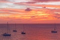 Les Trois-Ilets, Martinique - Sunset in Anse Mitan