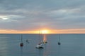 les Trois-Ilets, Martinique - Sunset in Anse Mitan