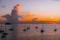 Les Trois-Ilets, Martinique - Sunset in Anse Mitan