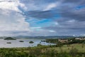 Les Trois-Ilets, Martinique - View to the golf course and the village