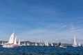 Les Voiles de Saint-Tropez 2019 Royalty Free Stock Photo