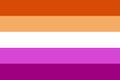 Lesbian flag background wallpaper