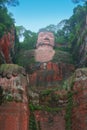 Leshan Giant Buddha Royalty Free Stock Photo