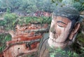 Leshan Giant Buddha in Mt.Emei Royalty Free Stock Photo