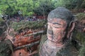 Leshan Giant Buddha in Sichuan province in China Royalty Free Stock Photo