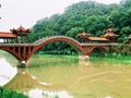 Leshan Haoshang bridge