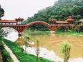 Leshan Haoshang bridge