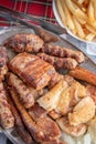 Leskovacki Voz - Traditional Serbian mix of the grilled meat - Mesano meso