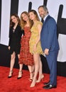 Leslie Mann, Maude Apatow, Iris Apatow & Judd Apatow