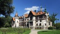 Lesna castle , Zlin , Czech republic Royalty Free Stock Photo