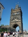 Lesser Quarter Bridge Arch, Prague, Czech Republic