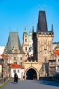 Lesser Quarter Bridge Tower in Prague