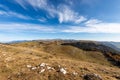 Lessinia Plateau view from the Mountain peak of Corno dÃ¢â¬â¢Aquilio - Italy