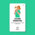 lesson course parenting vector