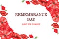 Lest we forget. Remembrance Day. Beautiful card