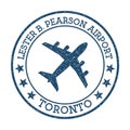 Lester B. Pearson Airport Toronto logo.