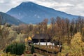 Lestiny, Protestant wooden church Royalty Free Stock Photo