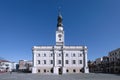 Leszno, Poland - baroque town hall at the main square Royalty Free Stock Photo
