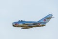 Leszno, Poland - June, 17, 2022: Antidotum Airshow Leszno, Lim-2 Mig-15, fighter plane.