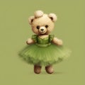 Let the ballerina teddy bear leap into your creative projects