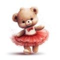 Let the ballerina teddy bear leap into your creative projects