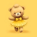 Let the ballerina teddy bear spark your ÃÂ±magination Royalty Free Stock Photo