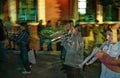 Let the music play -Abstract presentation of a Marching band in Potosi, Bolivia