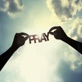 Let pray together, Royalty Free Stock Photo