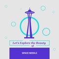 Let's Explore the beauty of Space Needle Seattle, Washington Nat