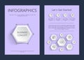 Let s Get Started Infographics Vector Illustration