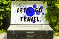 Let`s go travel illustration foto