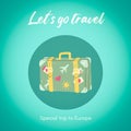 Let s go travel Royalty Free Stock Photo