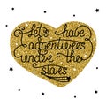 Let's have adventures under the stars with little stars