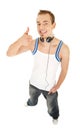 Let's listen good music Royalty Free Stock Photo