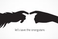 Let's save the orangutans