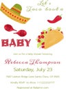 Let\'s Taco \'Bout a Baby Shower Invitation