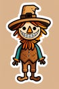 Scarecrow Clipart - Autumn Guardian