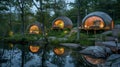 Let the soothing sounds of nature lull you to sleep in these eco escape sleep domes designed to give you an