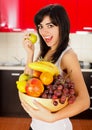 Let Us eat Lots of Fruits Royalty Free Stock Photo