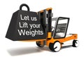 Let us lift your weights