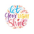 Let your light shine