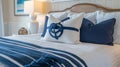 Let your worries drift away as you drift off to sleep in the cozy comfort of Ocean Serenity Lighthouse Havens plush beds